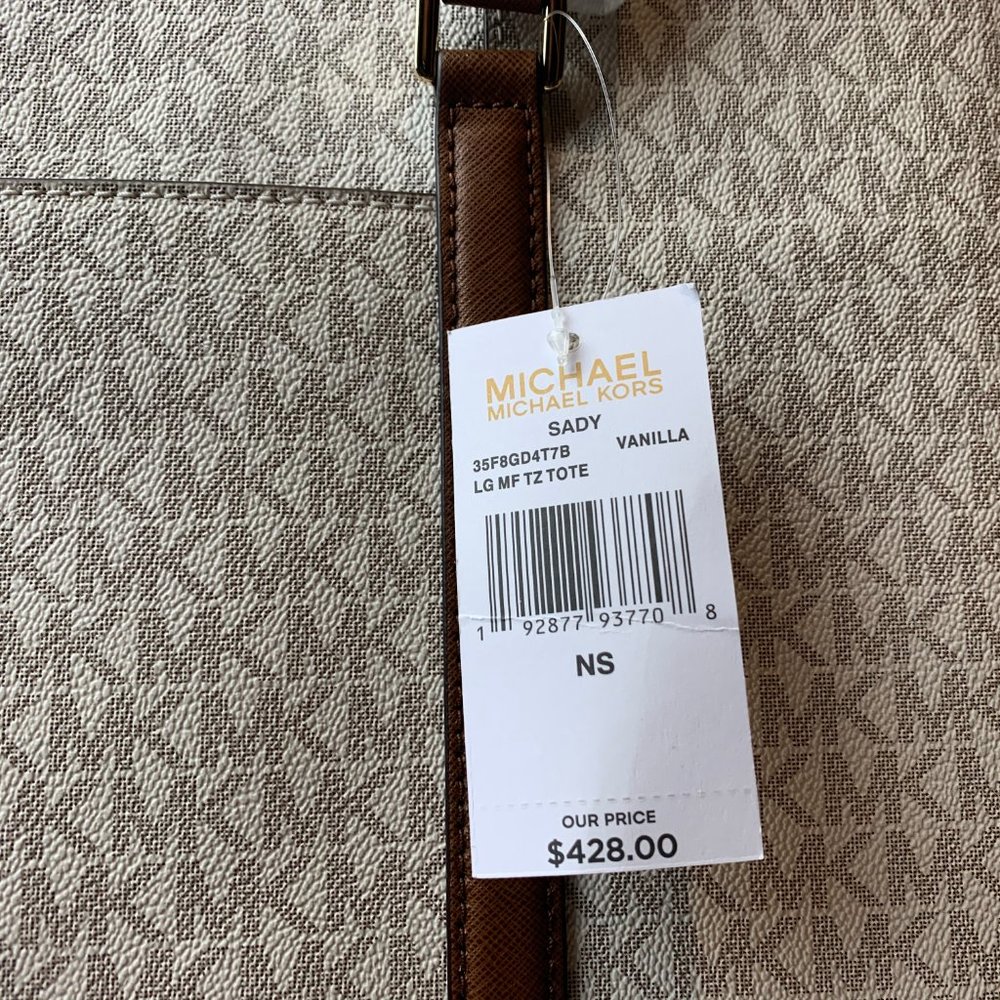 Michael Kors Sady Multifunction Top Zip Large Tote - Picture 6 of 6